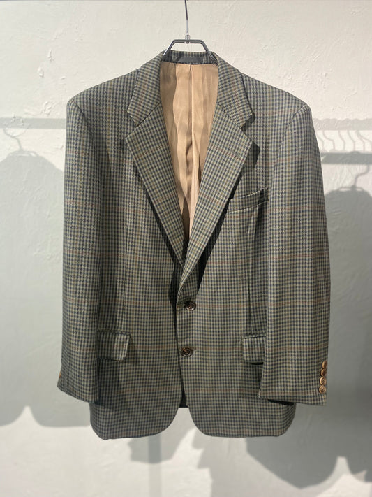 80s Burberrys' lambs wool tailored jacket