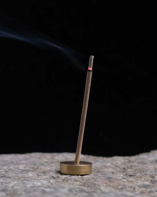 noun Brass incense holder