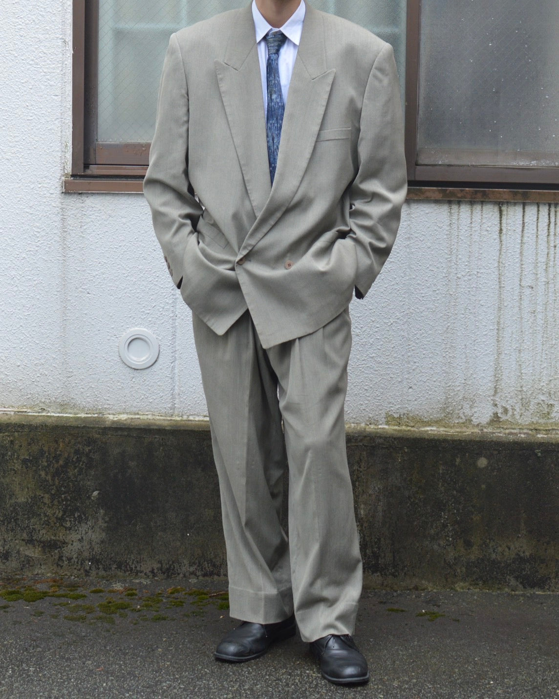 silk cotton tailored set-up