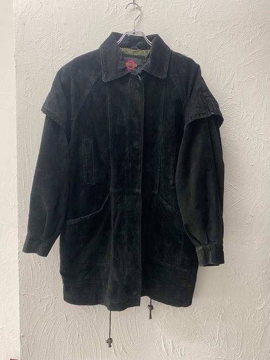 90s suède design blouson