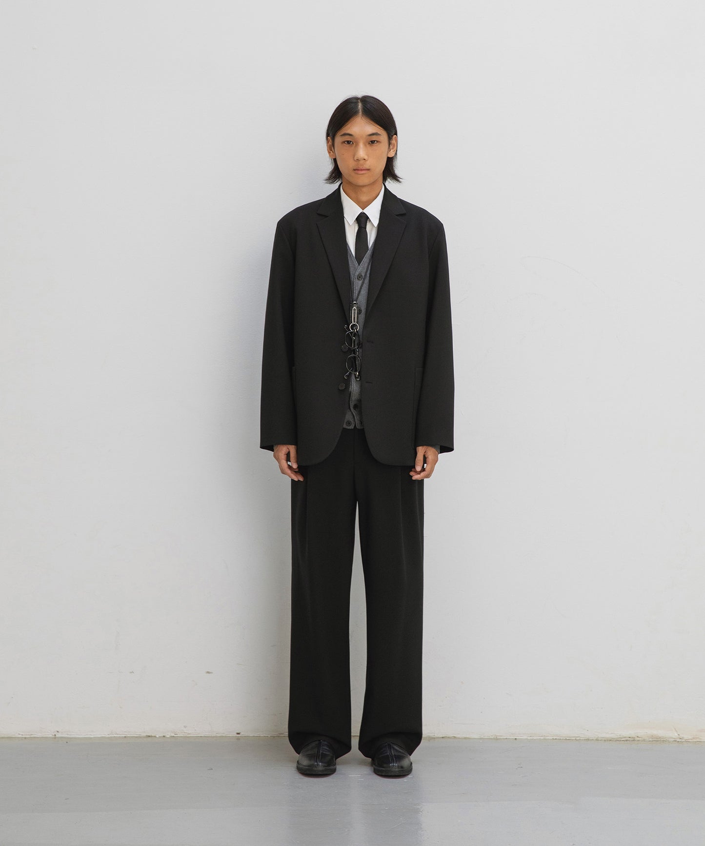 ANOTHER OFFICE Habana Single Jacket BLACK