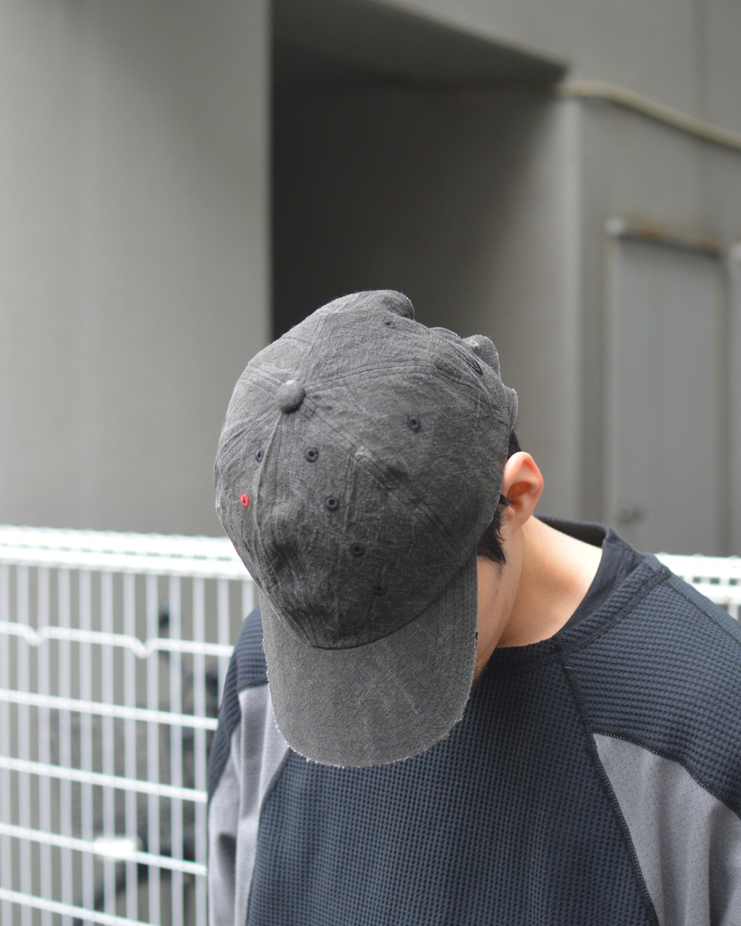 JIAN YE 朱点童子 CAP charcoal