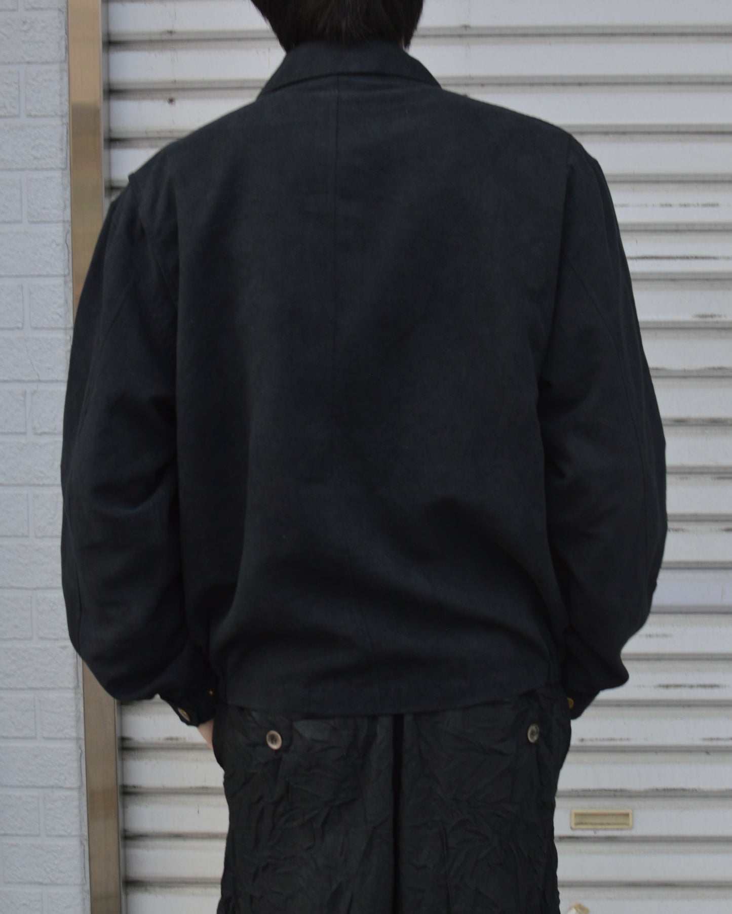 fake suède blouson