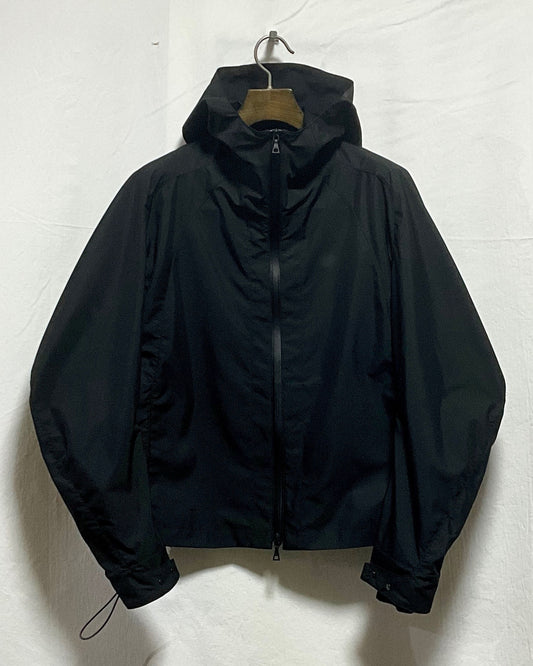 OPPOSE DUALITY Short Parka Shell BLACK