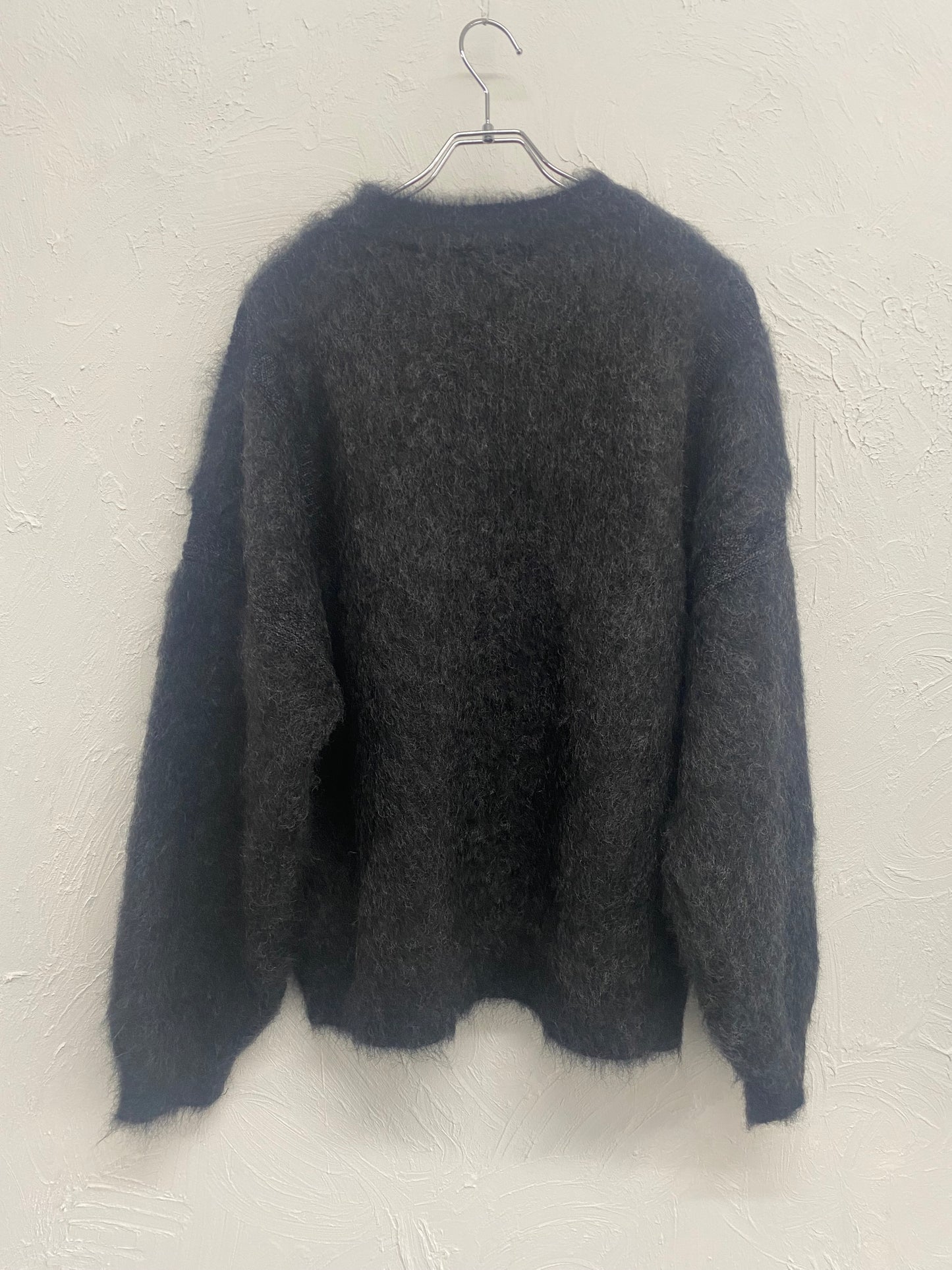 Akane mohair Knit BLACK