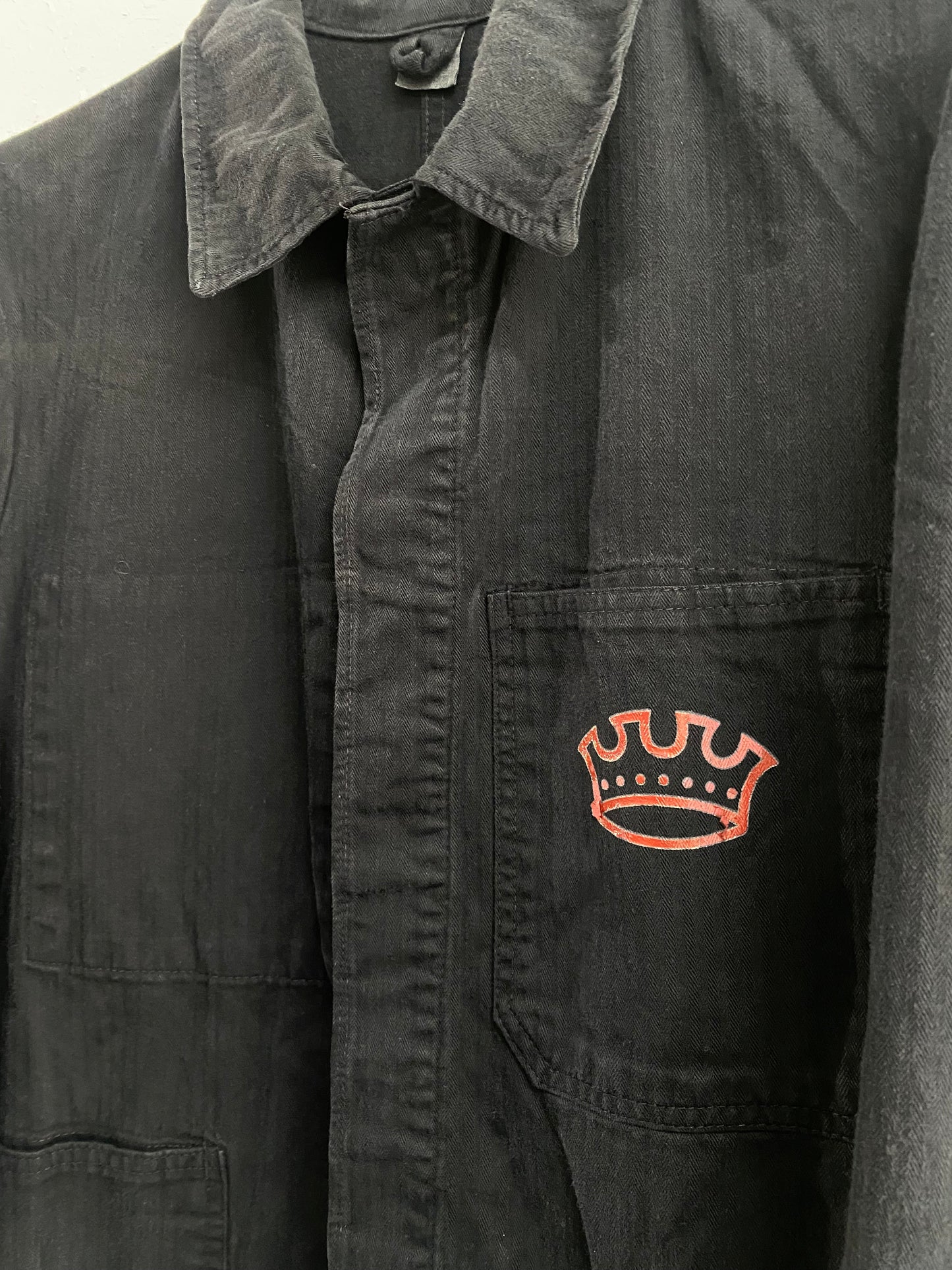 short length work shirt jacket