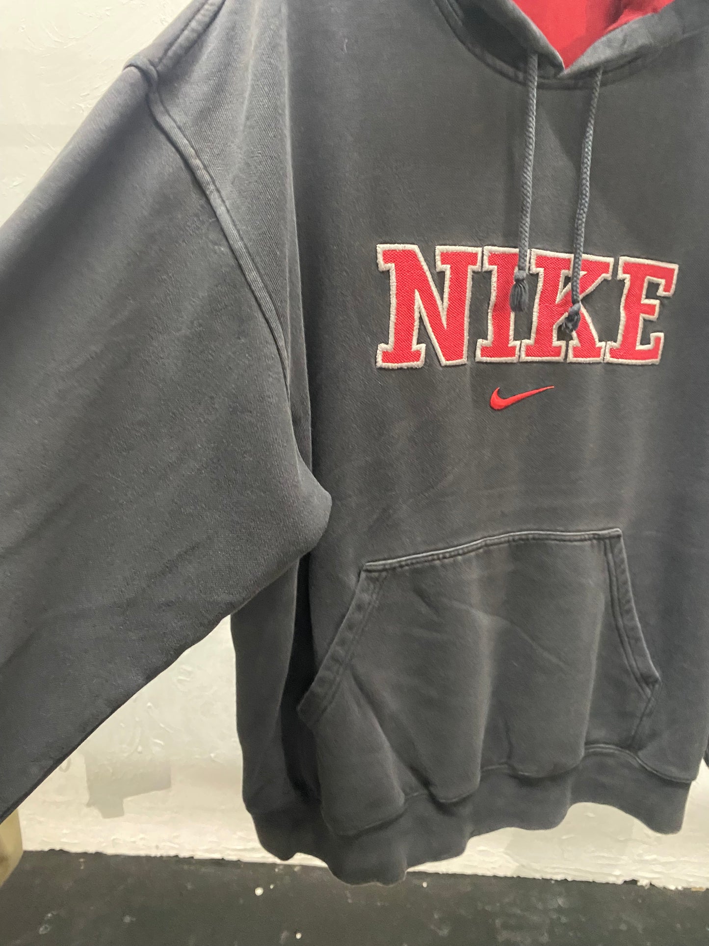 00s NIKE logo sweat hoodie