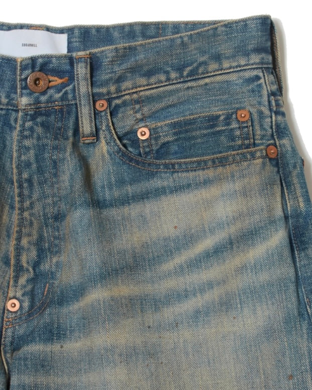 SUGARHILL FADED MODERN DENIM PANTS REGULER CUT