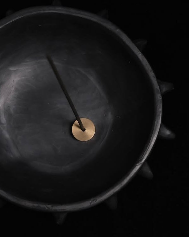noun Brass incense holder