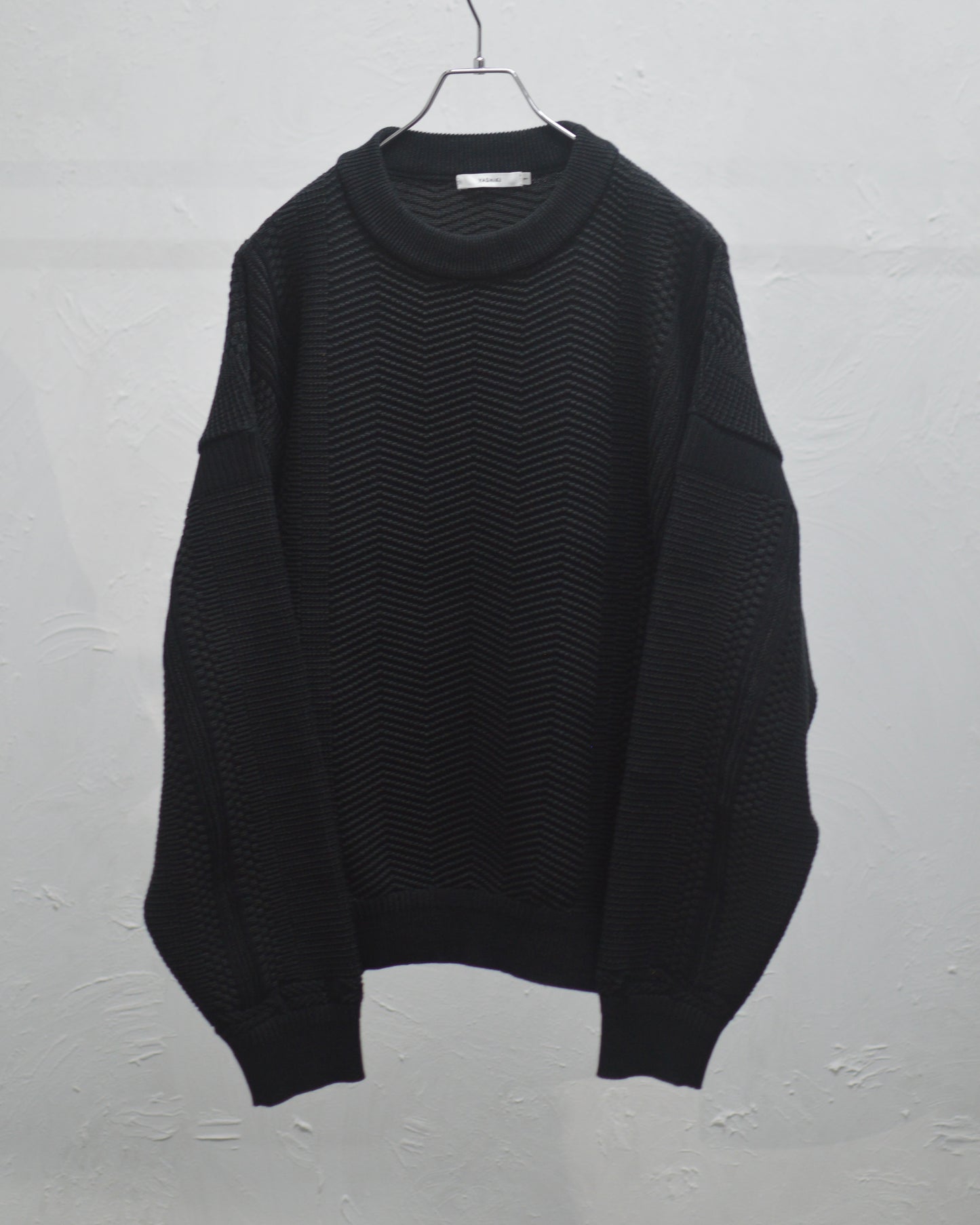 YASHIKI Yunagi Knit BLACK