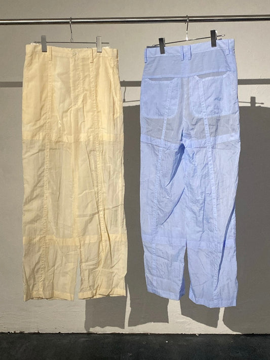 fluss / sheer nylon trousers