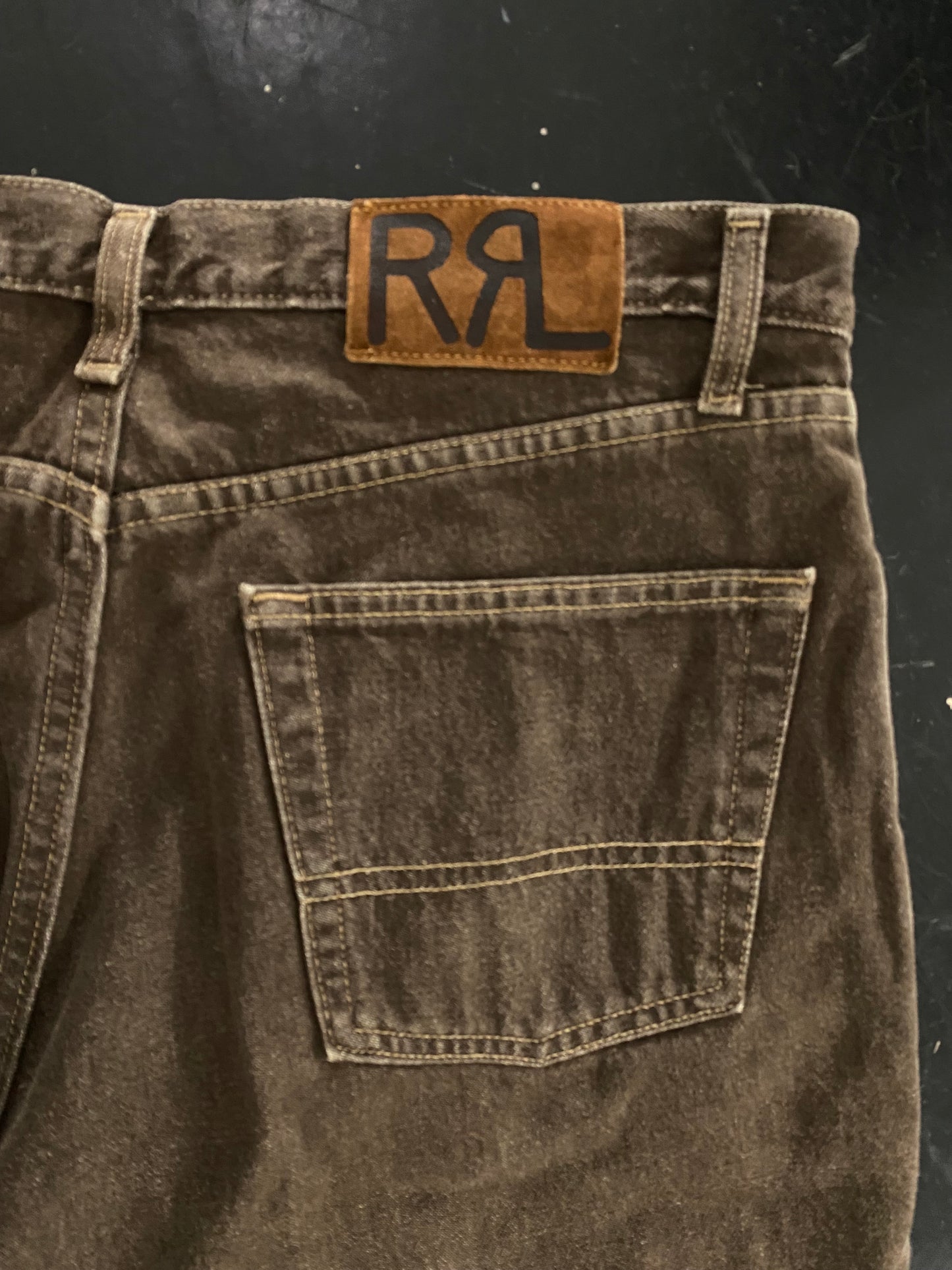 90s RRL denim trousers