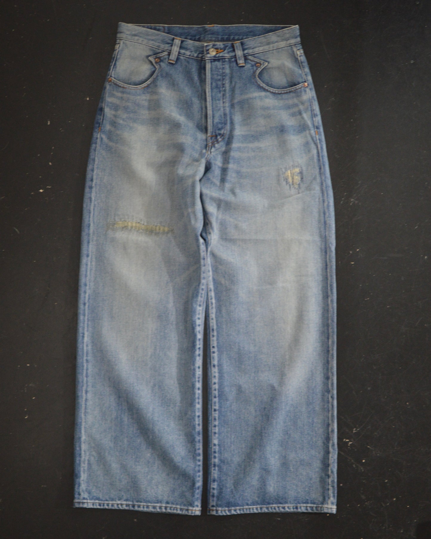 RICE NINE TEN / DISTRESSED LOVELY JEANS