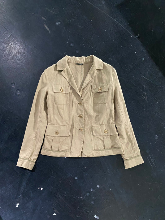 90s MaxMara linen jacket