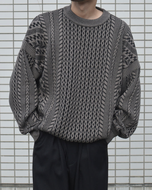 YASHIKI Fubuki Knit GREIGE