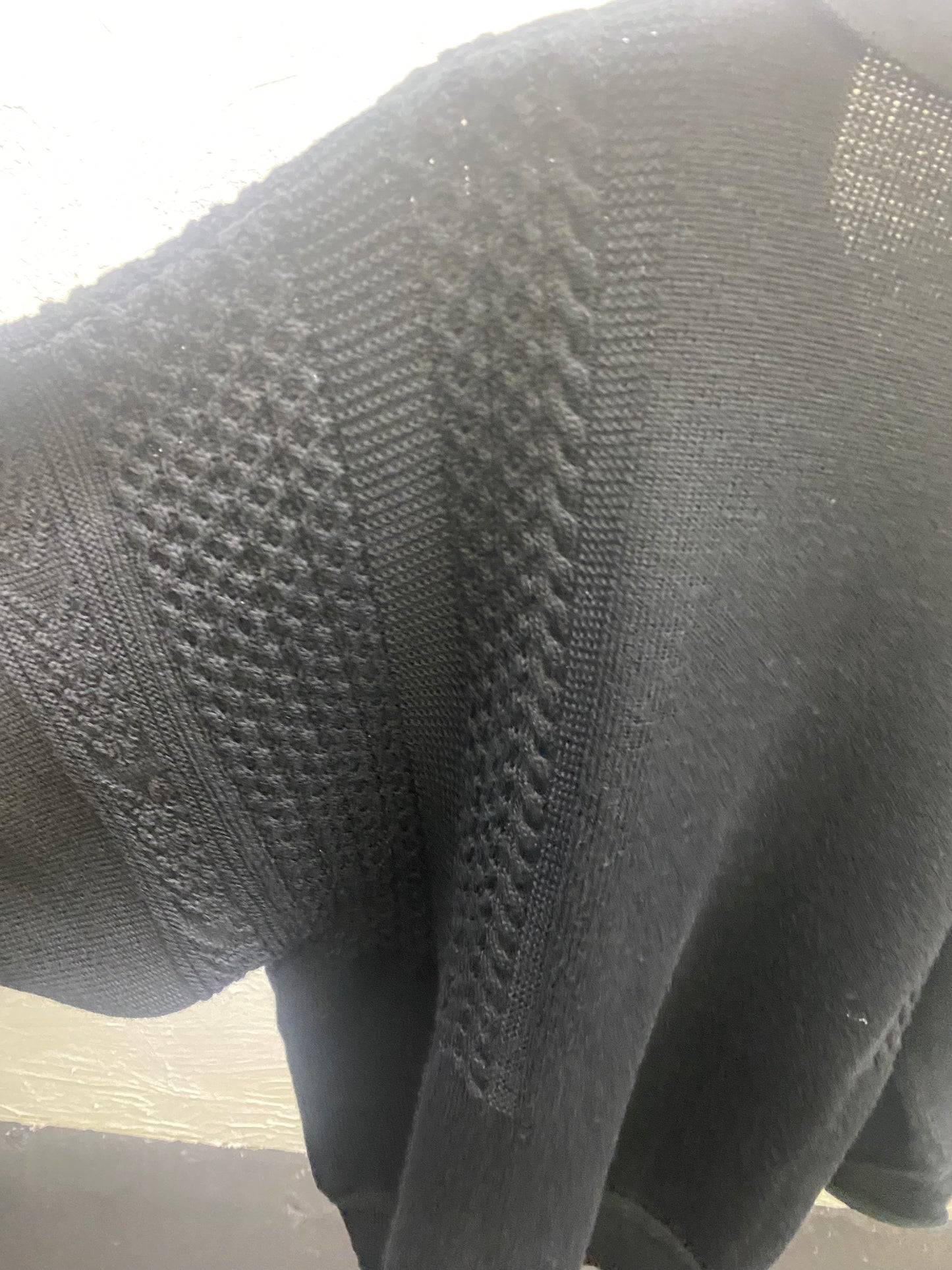 YASHIKI Hatsuyuki Knit BLACK