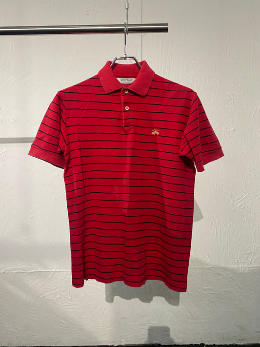 80s Brooks Brothers GF border polo shirt
