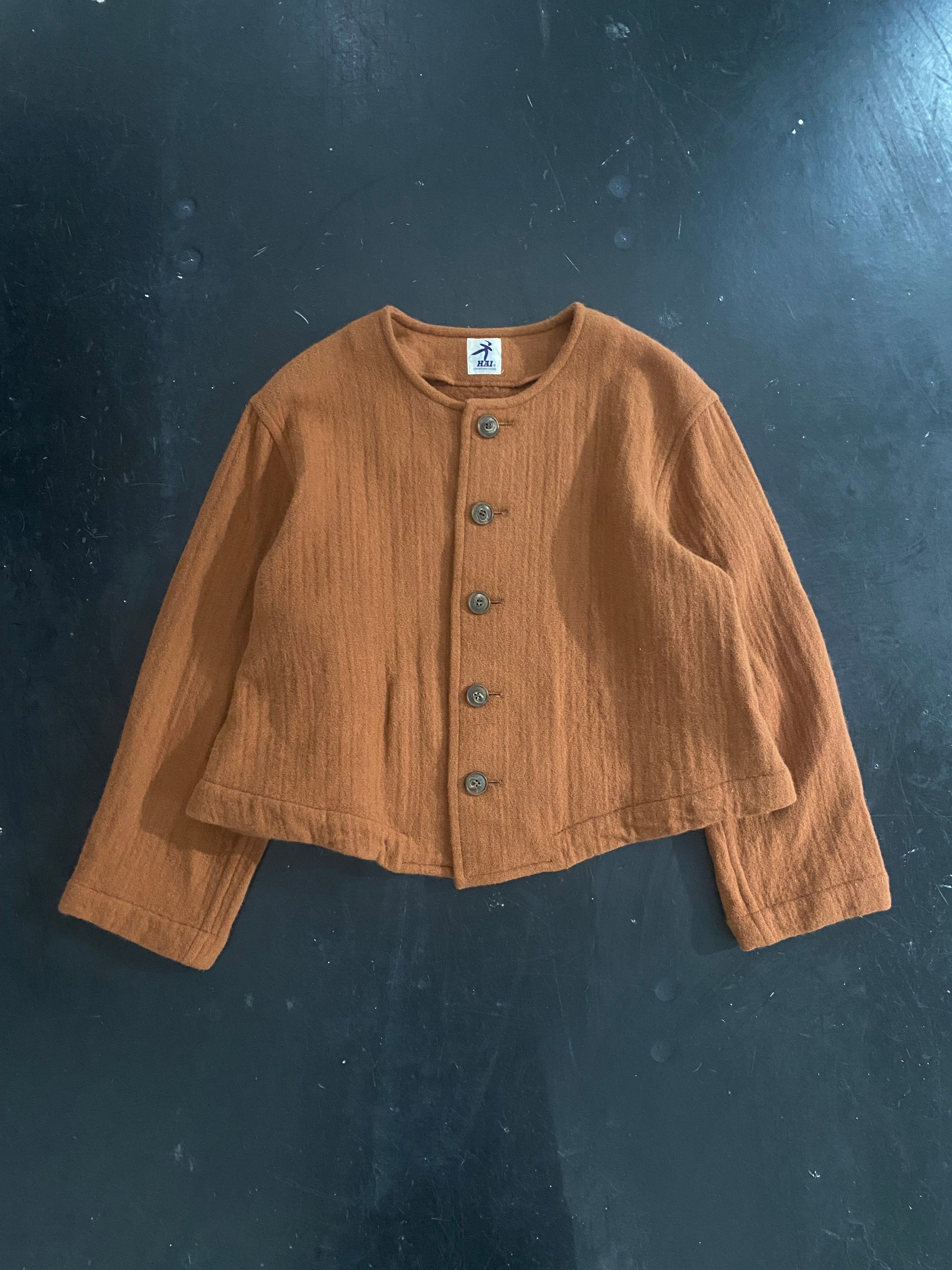 90s HAI SPORTING GEAR by ISSEY MIYAKE wool short jacket – JIKAI 