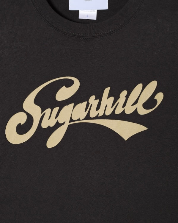 SUGARHILL LOGO TEE  ASH BLACK