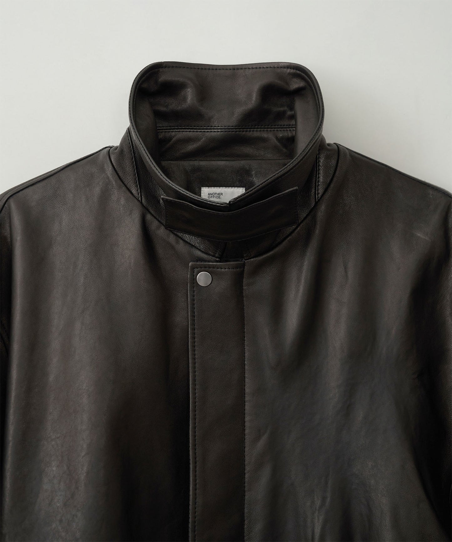 ANOTHER OFFICE Huge Lambskin Blouson