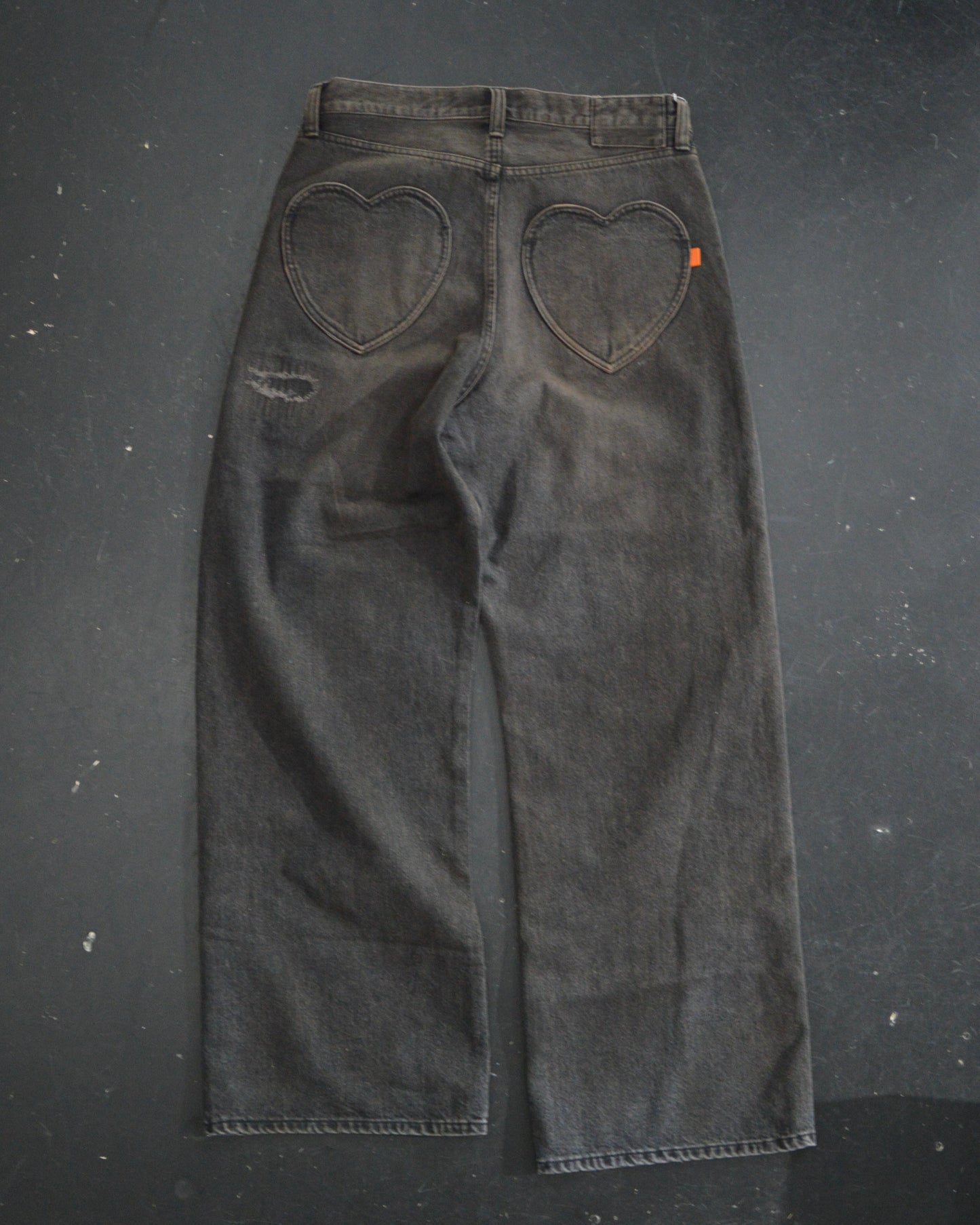 RICE NINE TEN / DISTRESSED LOVELY JEANS