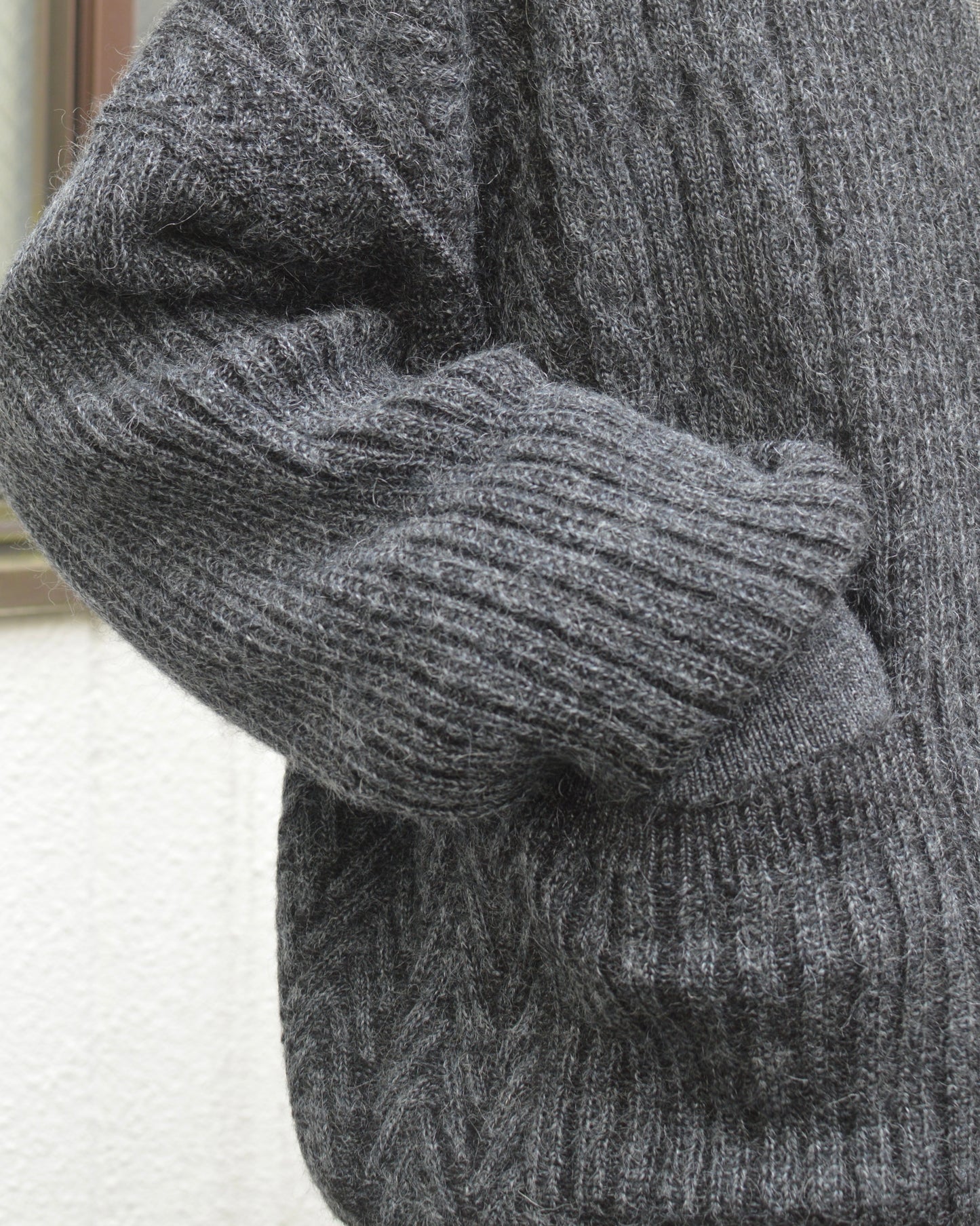 YASHIKI Sekkei mohair Cardigan