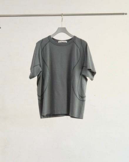 NVRFRGT PANELLED HALF SLEEVE T-SHIRT