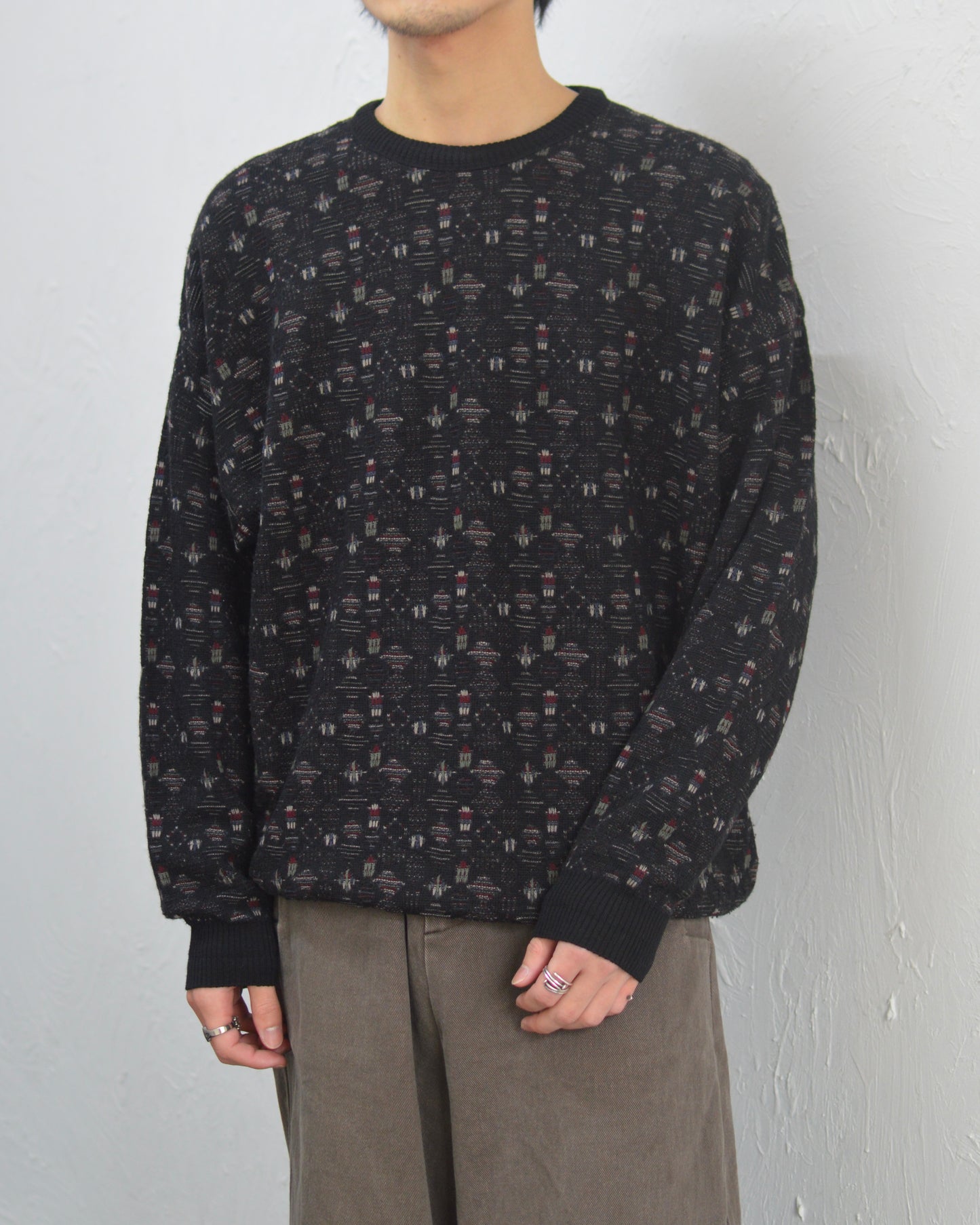 ALBERTO DANTI all pattern knit