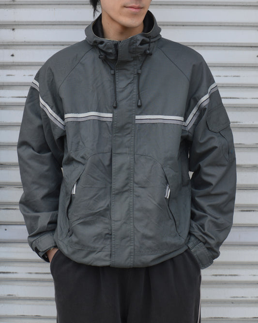 nylon weather parka