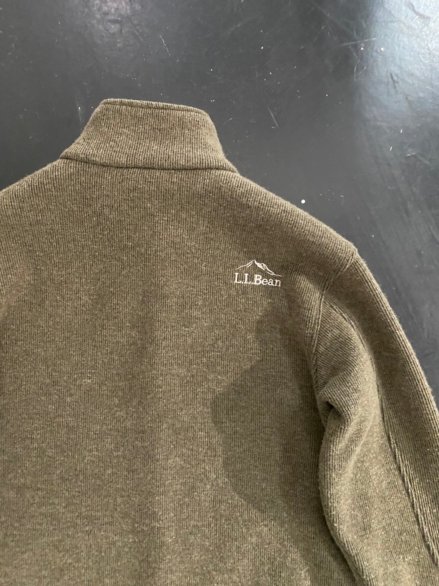 L.L.Bean wool blend fleece jacket