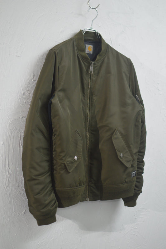 00s Carhartt Quilted Bomber Jacket