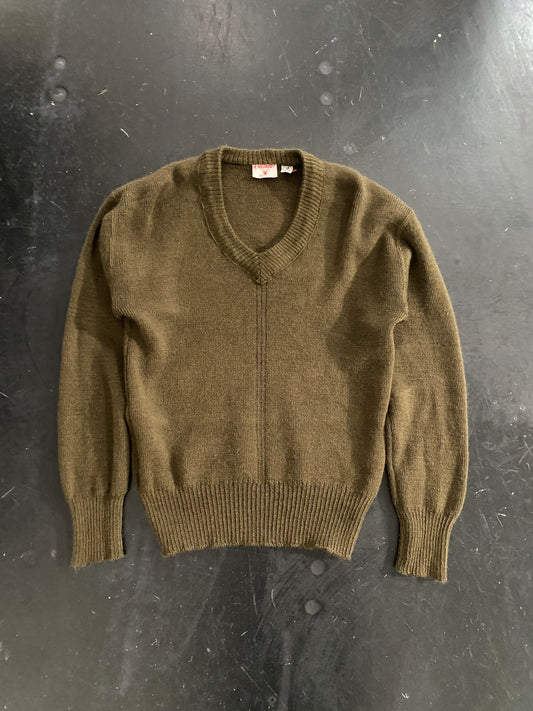 60s FRANCH ARMY command sweater