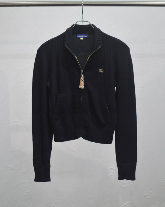 Burberry short length zip knit