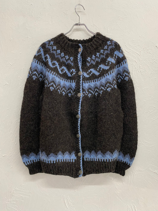 icelandic wool cardigan