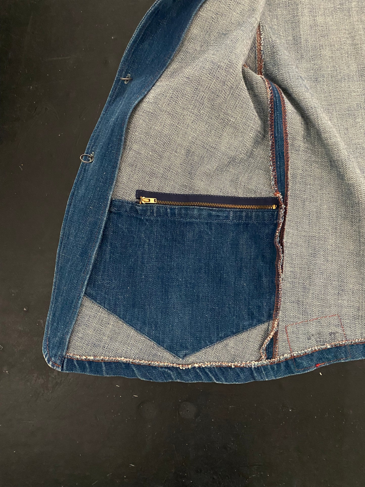 00s Levi's Red 1st denim tailored jacket