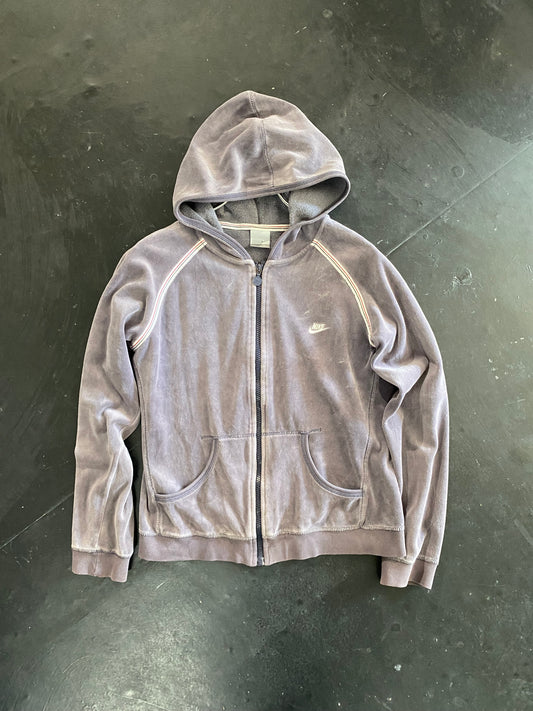 NIKE velours zip hoodie