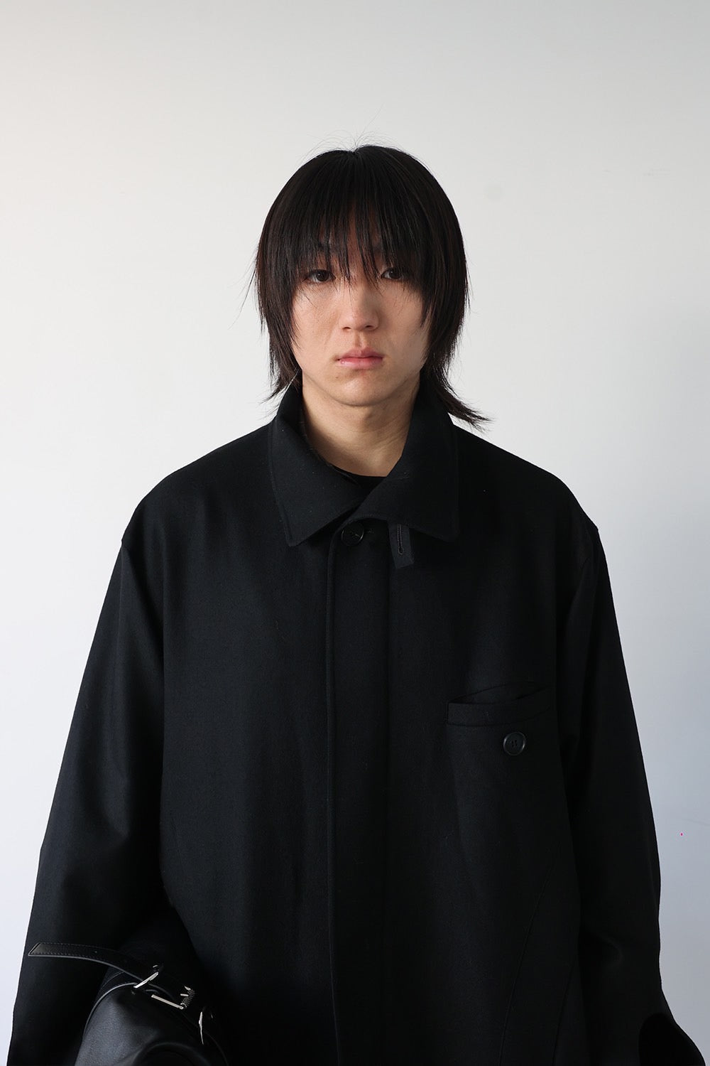 side.service Tear Long Coat