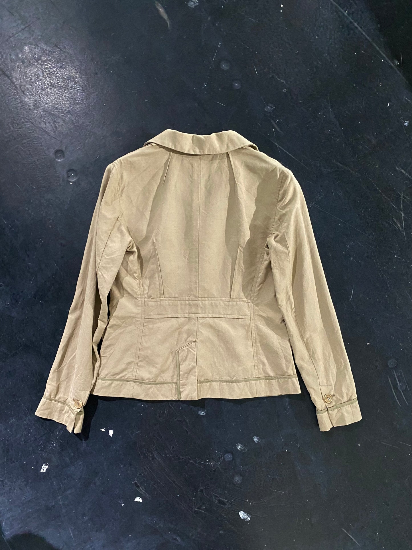90s MaxMara linen jacket