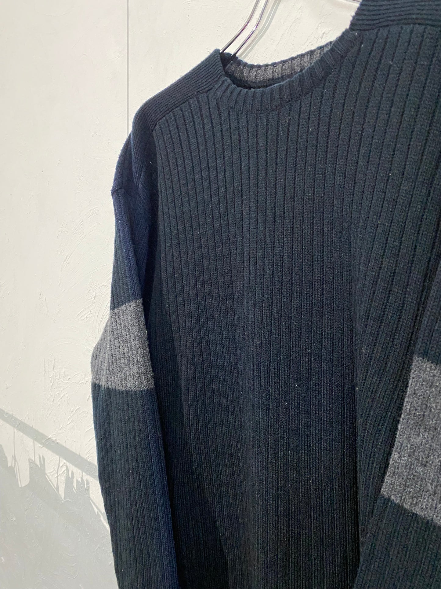 POINT ZERO elbow design knit