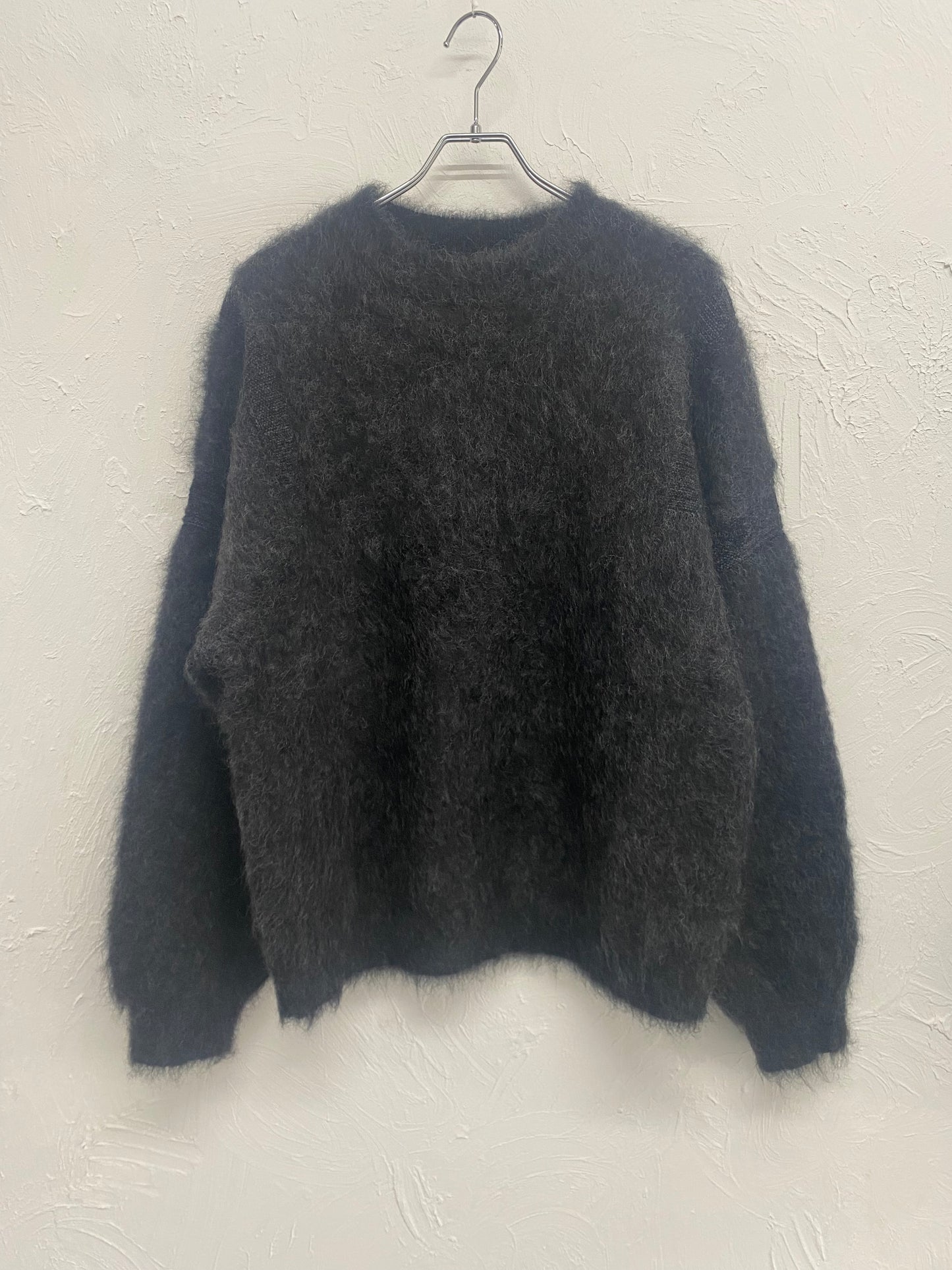 Akane mohair Knit BLACK