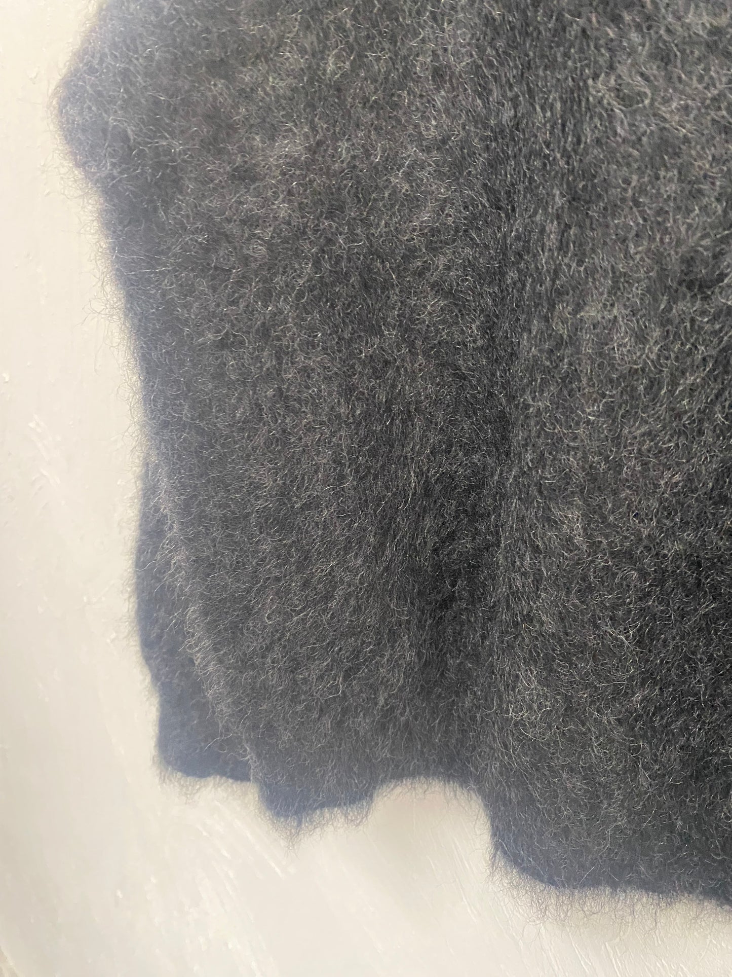 Akane mohair Knit BLACK