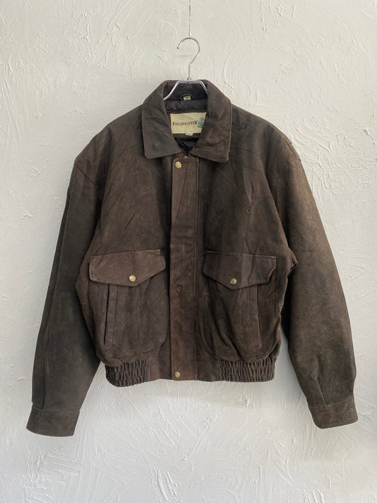 90s FIELDMASTER leather blouson