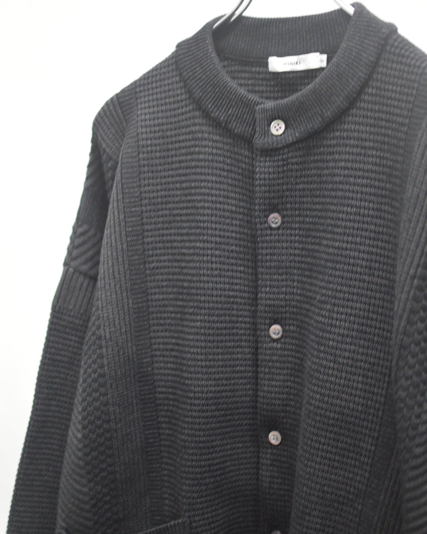 YASHIKI Shinryo Cardigan BLACK