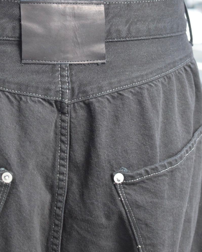 refomed FRESH MAN DENIM WIDE PANTS"BK"