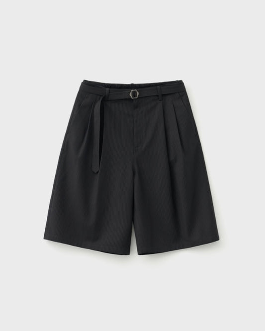 Another Office Hemingway Stripe Bermuda Pants