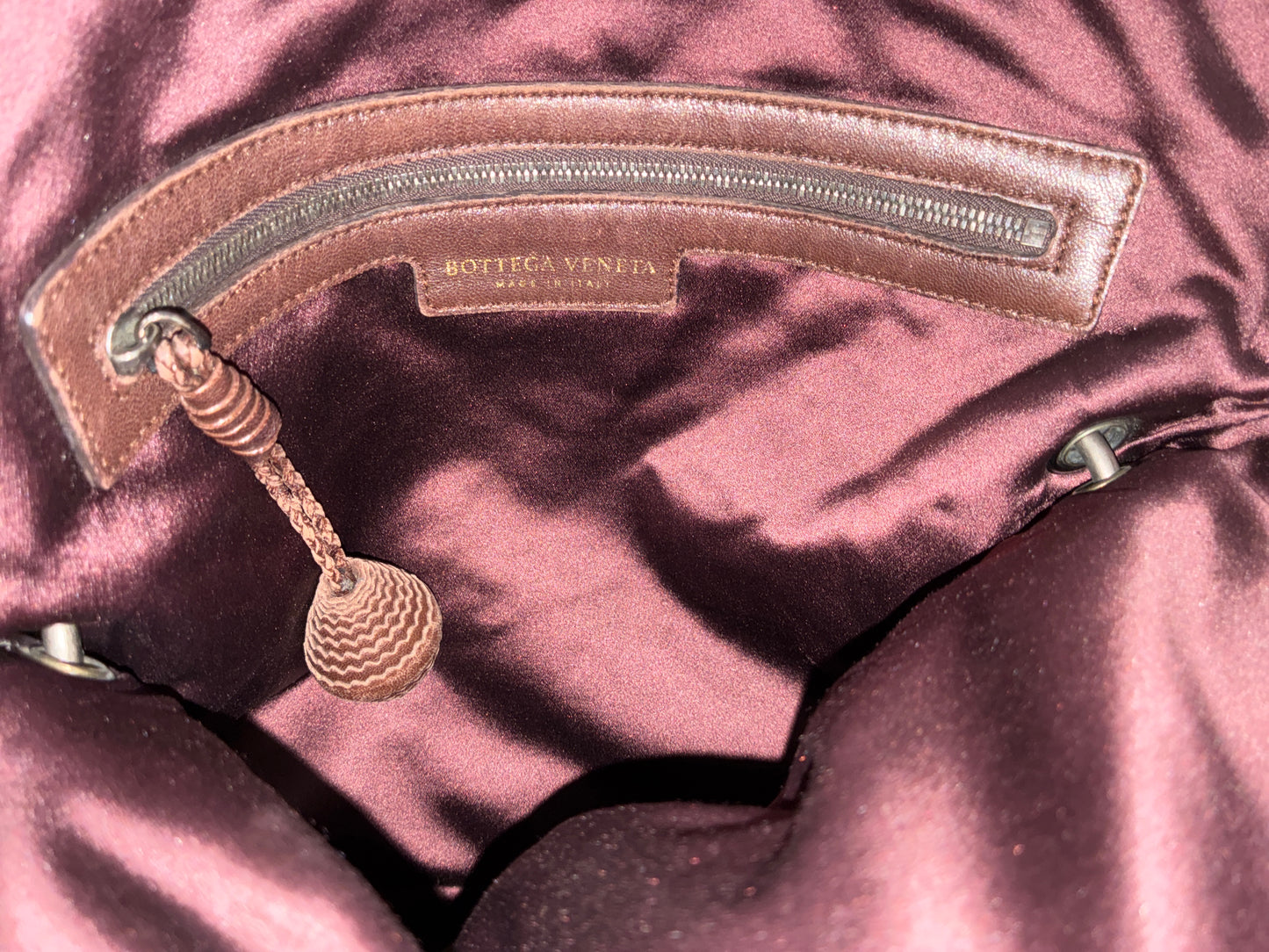 BOTTEGA VENETA butterfly pattern 2way shoulder bag
