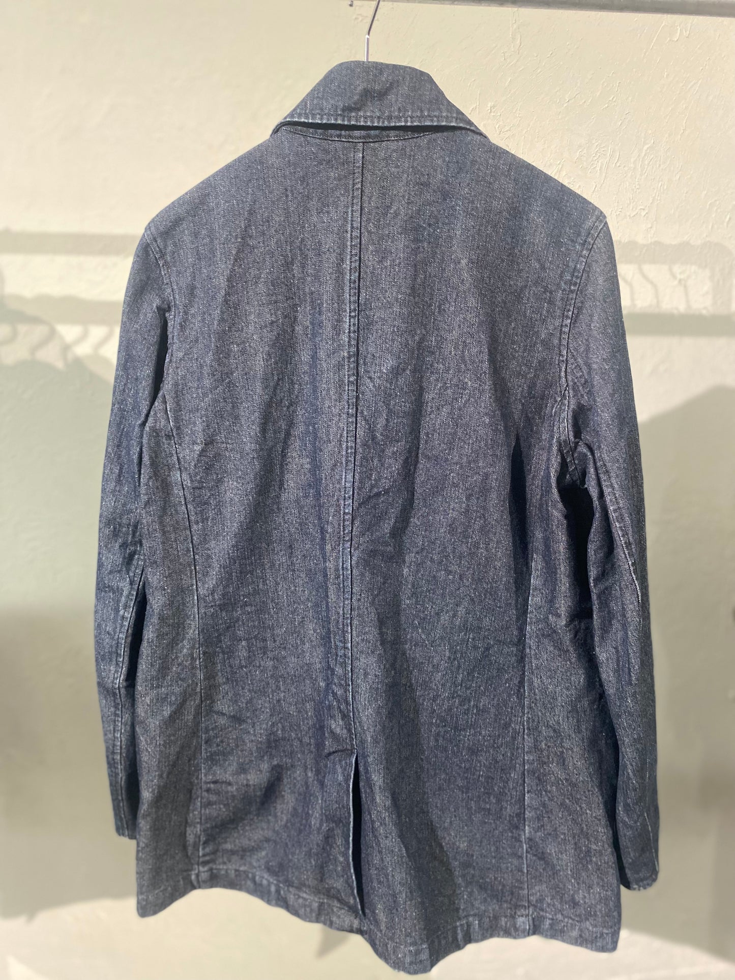 00s J. CREW denim pea coat