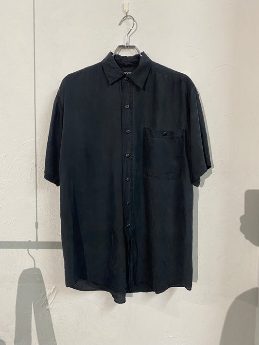 ambre gris h/s silk shirt
