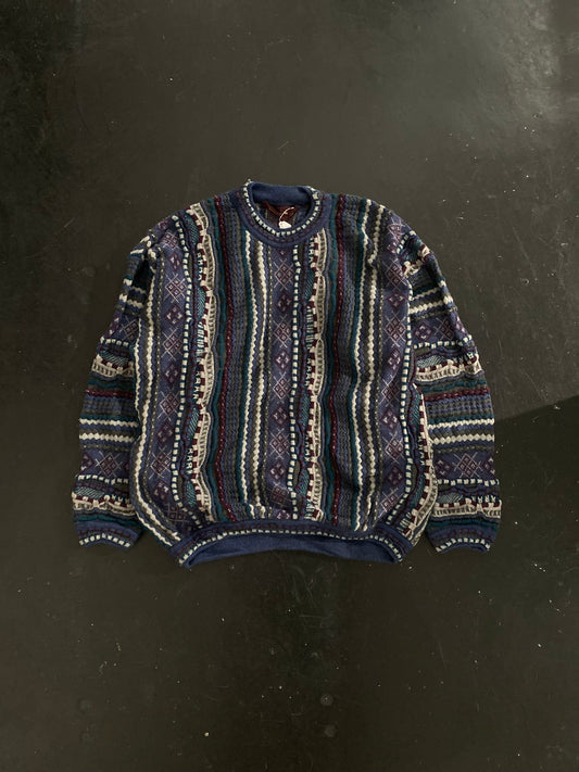 90s TUNDRA 3D design knit