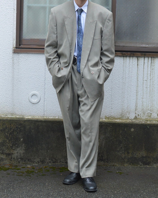 silk cotton tailored set-up